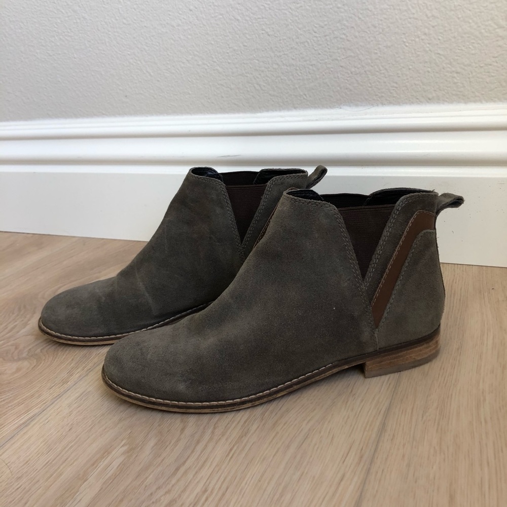 Brown Suede Ankle Boots - Steve Madden